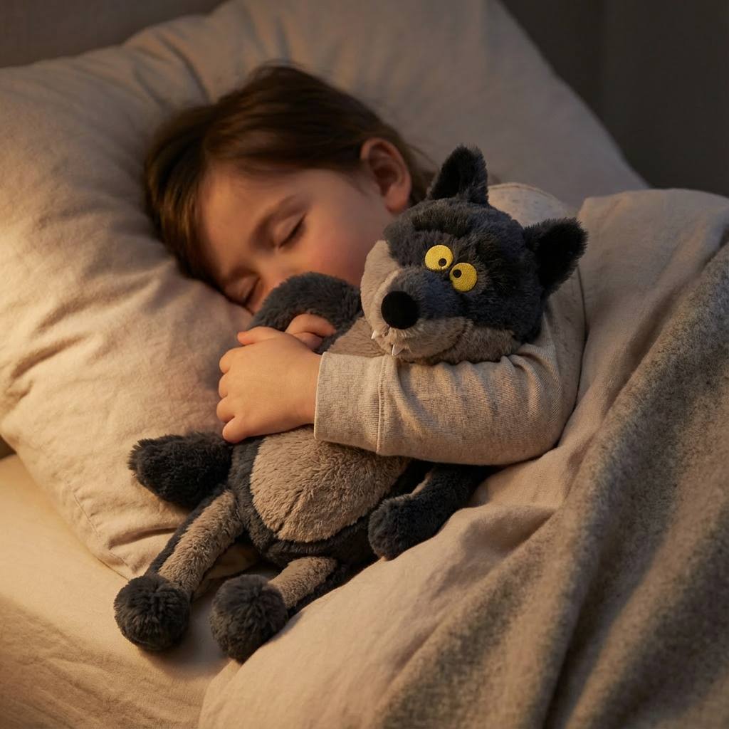 Peluche Le Loup mal-aimé