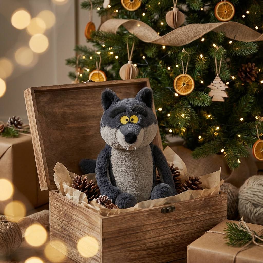 Peluche Le Loup mal-aimé